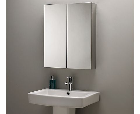 John Lewis Double Mirrored Bathroom Cabinet,