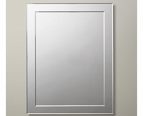 John Lewis Duo Wall Bathroom Mirror, 60 x 45cm