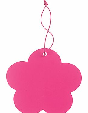 John Lewis Flower Gift Tags, Pink, Pack of 5