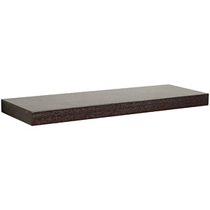 Geo Chunky Shelf- Chocolate- L120cm