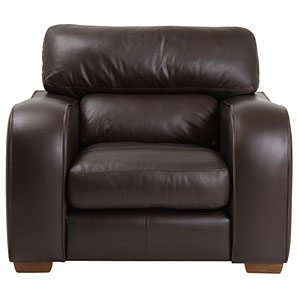 Granada Leather Chair- Brown