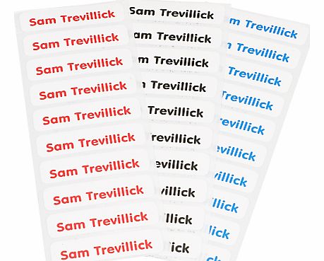 Iron-on Name Tapes, Pack of 100