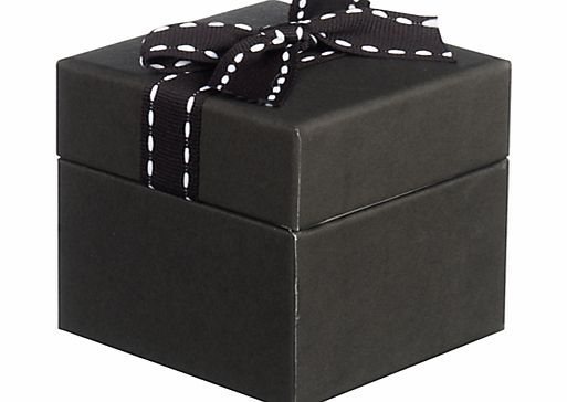 John Lewis Jewellery Gift Box, Black