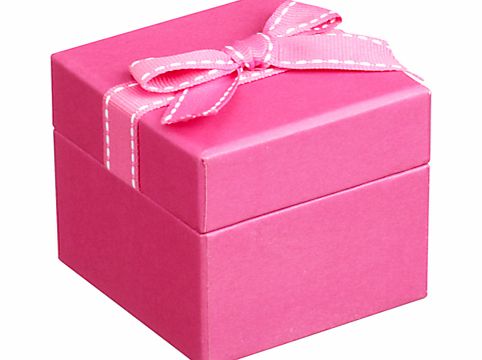 John Lewis Jewellery Gift Box, Pink