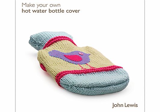 John Lewis Knit Your Own Hot Water Bottle Cover