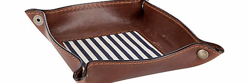John Lewis Made in Italy Leather Valet Tray