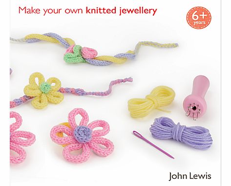 John Lewis Make Your Own Knitted Jewellery Kit