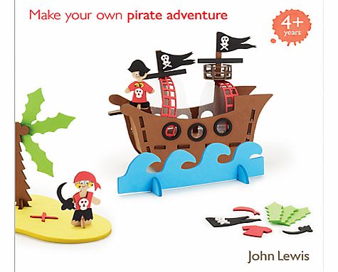 John Lewis Make Your Own Pirate Adventure Kit