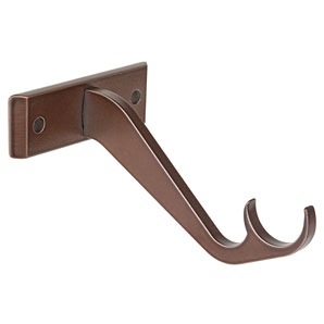 john lewis New Bronze Passing Bracket- Dia.25mm