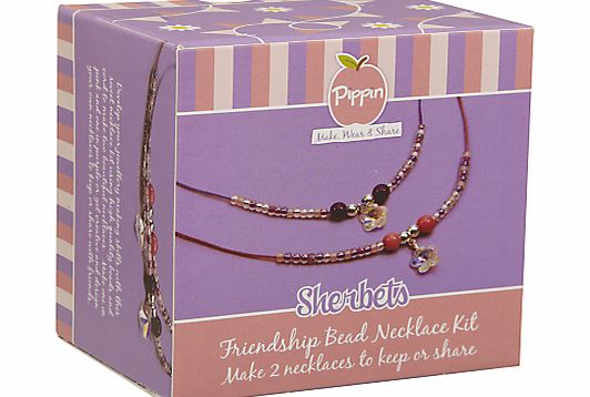 John Lewis Pippin Friendship Bead Necklace Kit, Sherberts