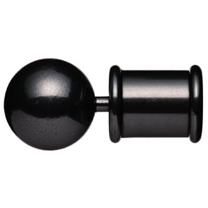 john lewis Polished Steel Ball Finial, Dia.19mm