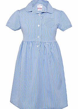 John Lewis School Belted Gingham Checked Summer