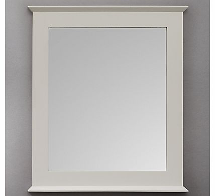 John Lewis St Ives Mirror, White