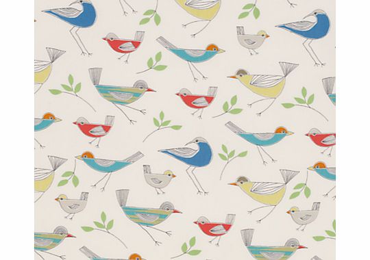 Stick Birds Fabric, Multi