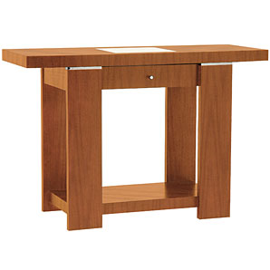 Strata Console Table- Cherrywood