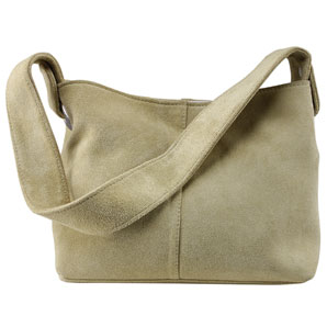 Suede Shoulder Bag- Green
