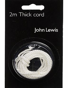 John Lewis Thick Cord, 2m