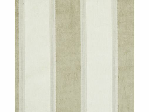 John Lewis Whitby Woven Stripe Fabric, Putty,