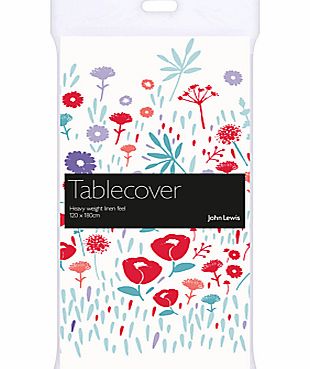 John Lewis Wild Flowers Table Cover, Multi