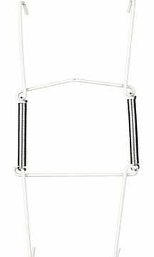 Wire Plate Hanger, White