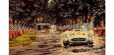 John Saunders Stirlings Silver Reflections Print Signed by Stirling Moss