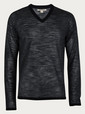 john varvatos knitwear blue grey