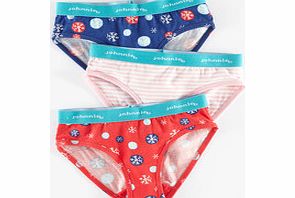 Johnnie  b 3 Pack Pants, Snowflakes,Bouquet,Woolly Sheep