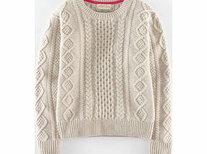 Johnnie  b Cable Jumper, Winter White,Ruby 34422634