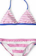Johnnie  b Halterneck Bikini, Bright Lavender Stripe 34507798