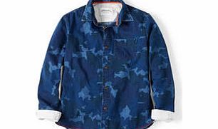 Johnnie  b Indigo Shirt, Navy Britoflage 34591289