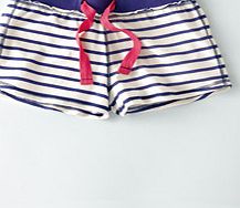 Jersey Shorts, Snowdrop/Diner Blue Stripe 33964362