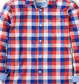 Johnnie  b Laundered Shirt, Red Blue Gingham 34584722