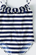 Johnnie  b Pretty Swimsuit, Sailor Blue/Snowdrop Stripe