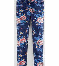 Johnnie  b Printed Skinny Jeans, Navy Bloom 34240622