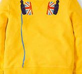 Johnnie  b Sweatshirt, Yellow Union Jack Headphones 34585570