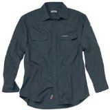 Johnson Crag Kiwi Long Sleeved Shirt Dark Indigo Medium