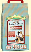 James Wellbeloved Canine Adult Large Breed Duck and Rice 15kg