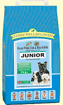 Johnsons Veterinary James Wellbeloved Canine Junior Fish and Rice