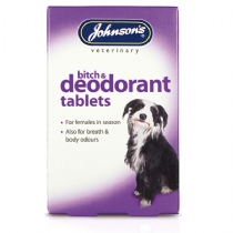 Johnsons Veterinary Johnsons Bitch and Deodorant Tablets