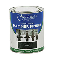 Johnstoneand#39;s Johnstones Hammer Finish Black 750ml