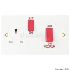 45A Cooker Control With 13A Socket