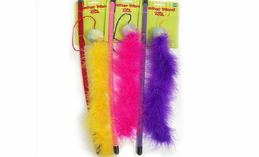 Feather Wand Toy for Cats by Jolly Moggy