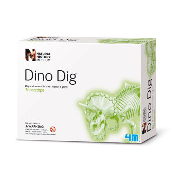 Dino a Glow Dino - Triceratops