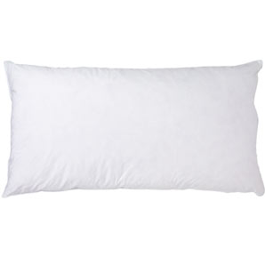Bolster Duck Feather Pillow- Single- 90cm