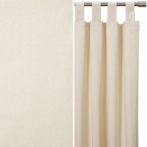 Rainbow Curtains- Cream- 195x136cm.