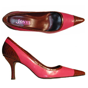 Jones Bootmaker Capped - Pink/brown