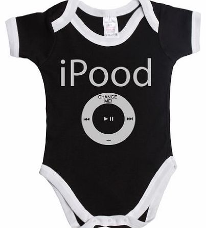 IPood Funny Unisex Baby Grow Boy/Girl Vest