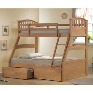 J Three Sleeper Bunk Bed (with Drawer)