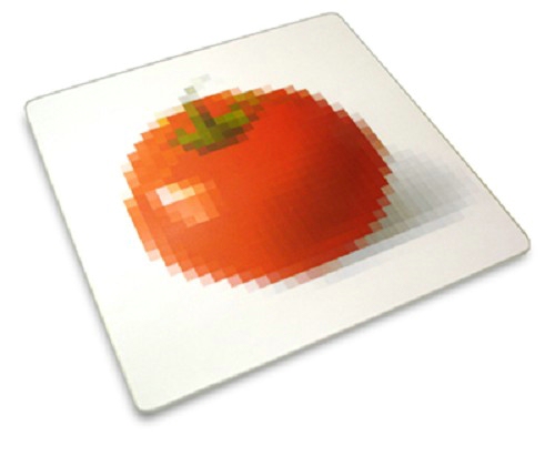 Tomato Pixel Chopping Board 30 x 30cm