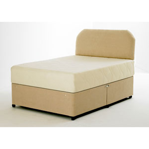 Mega Latex Luxury 2FT6 Sml Single Divan Bed
